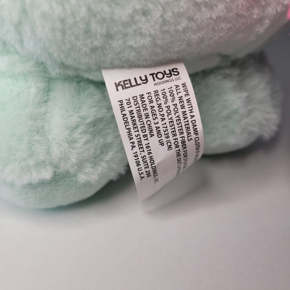 Kellytoy Unicorn Plush Stuffed Animal Mint Green Glitter Horn Whimsical Fantasy - Picture 6 of 9
